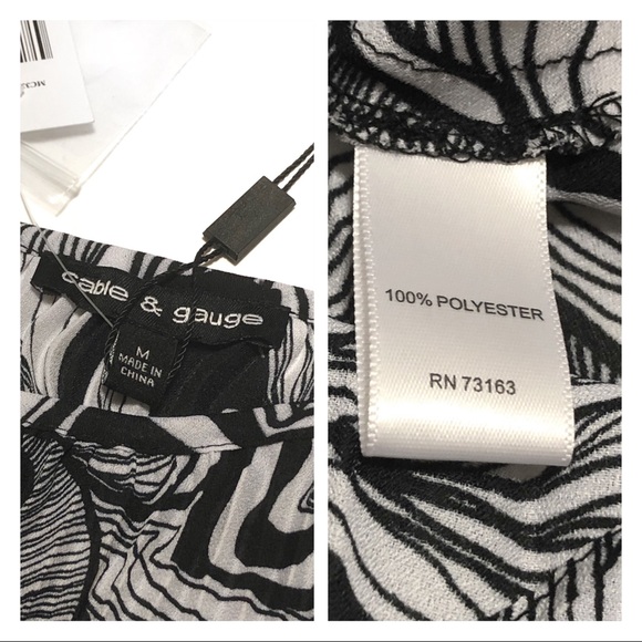 NWT Pleated Blouse - Picture 7 of 8